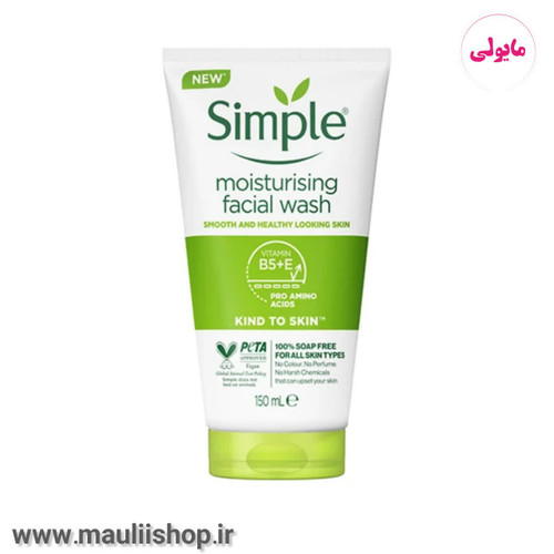 ژل شستشوی مرطوب کننده سیمپل پوست خشک