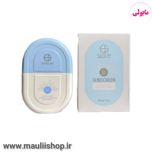 ضدآفتاب استلین ضدلک بیرنگ و فوق سبک آبرسان SPF50