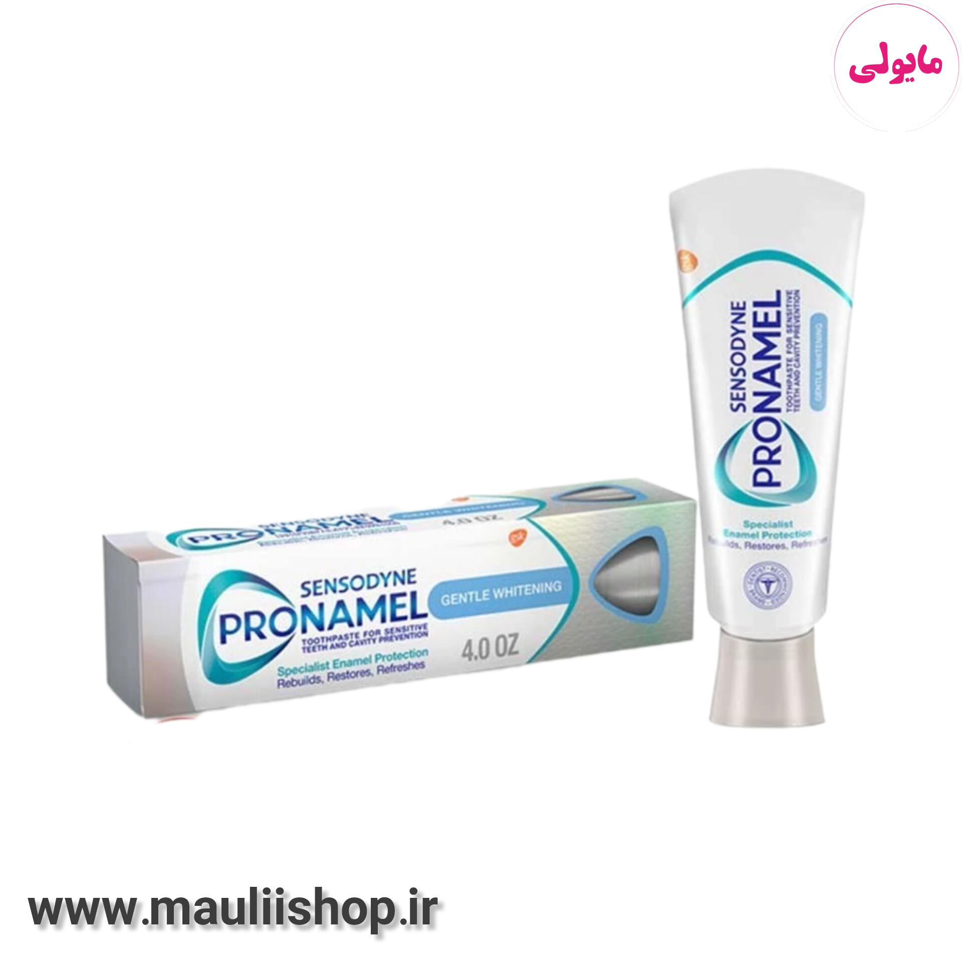 خمیر دندان سنسوداین پرو نمل مدل GENTLE WHITENING  اورجینال