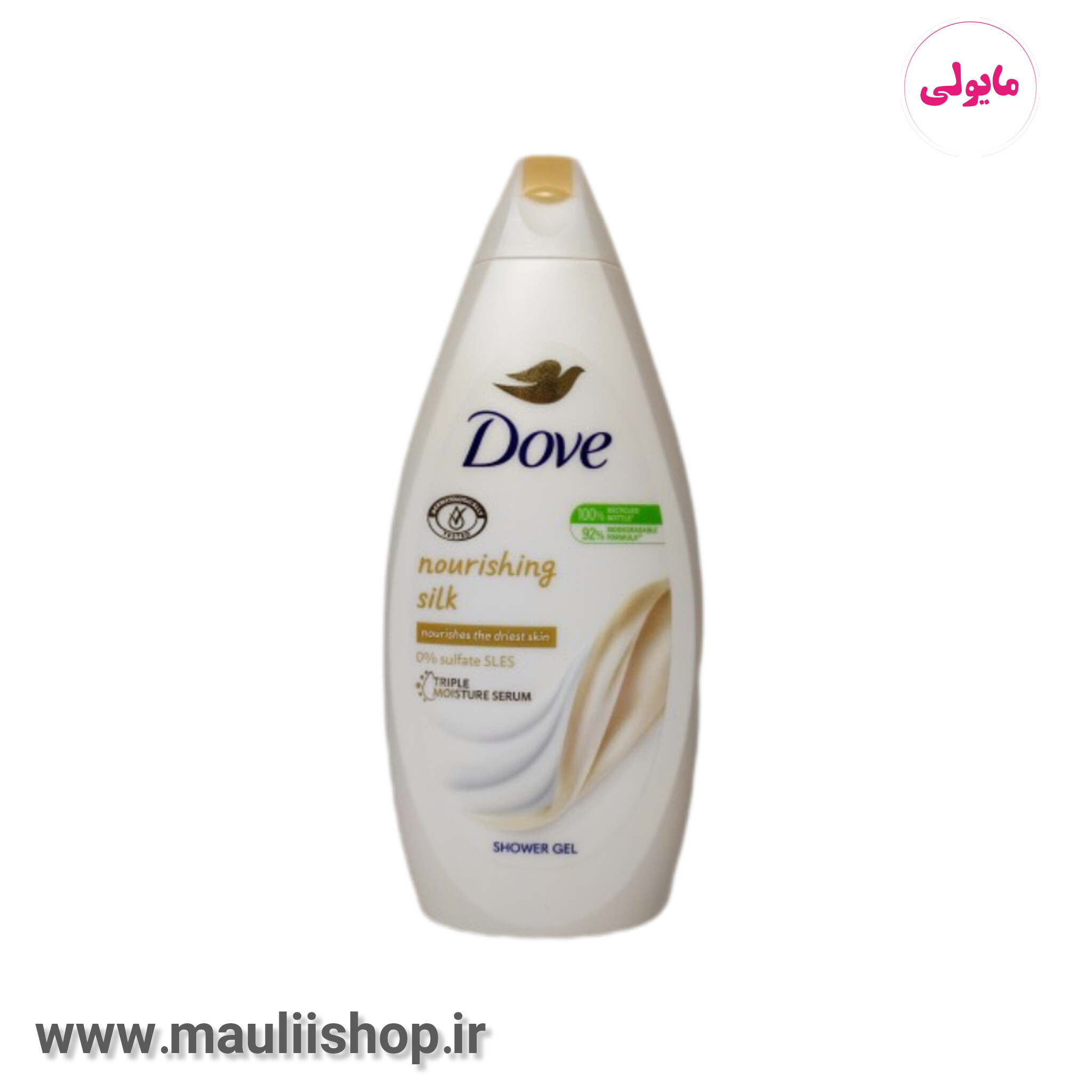 شامپو بدن داو اورجینال مغذی ابریشمی مدل NOURISHING SILK