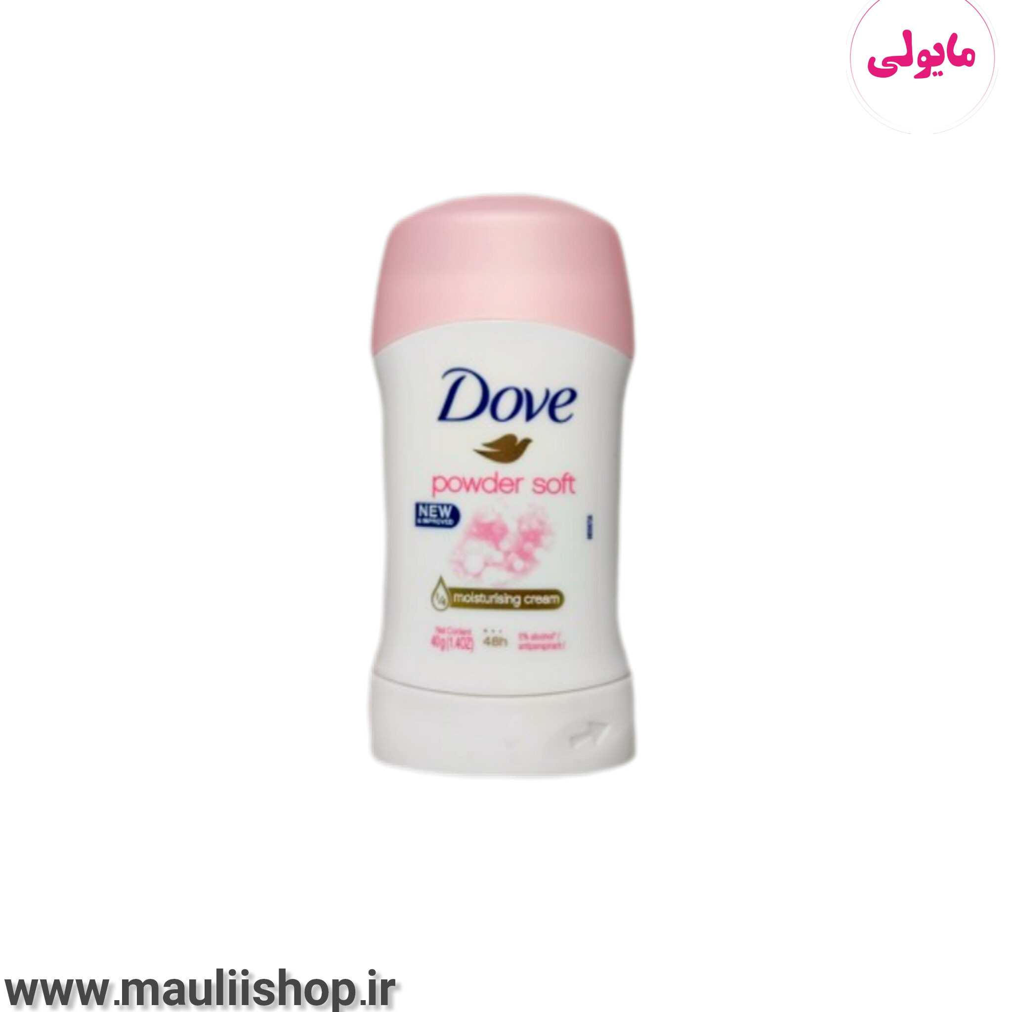 مام صابونی زنانه 48 ساعته داو powder soft اصلی