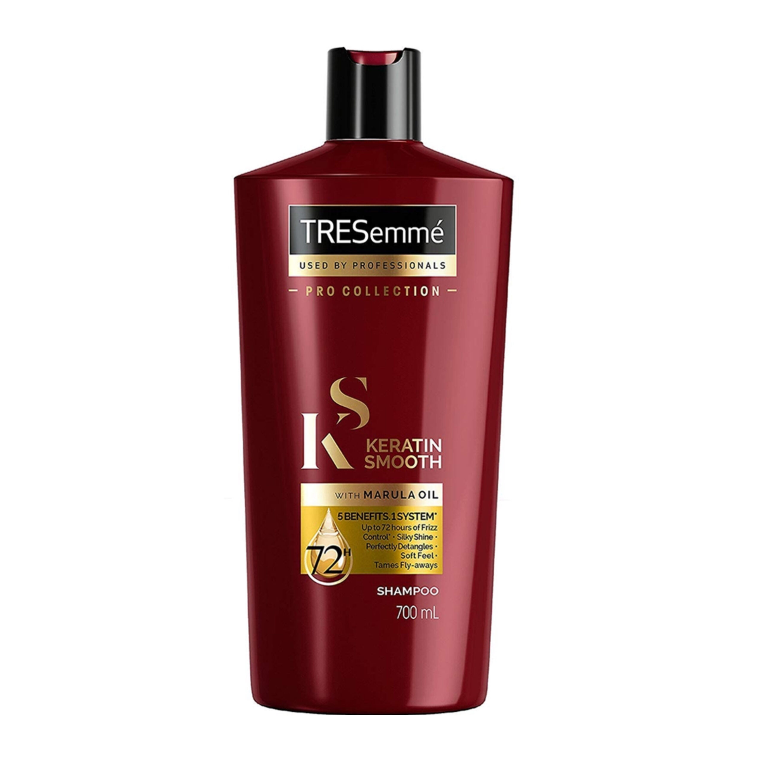 شامپو کراتینه ترزمه قرمز مدل Keratin Smooth اوجینال با ضمانت حجم 700 میلی